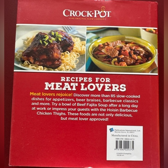 NWT Crockpot Meat Lovers Recipes - Picture 2 of 4